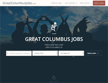 Tablet Screenshot of greatcolumbusjobs.com